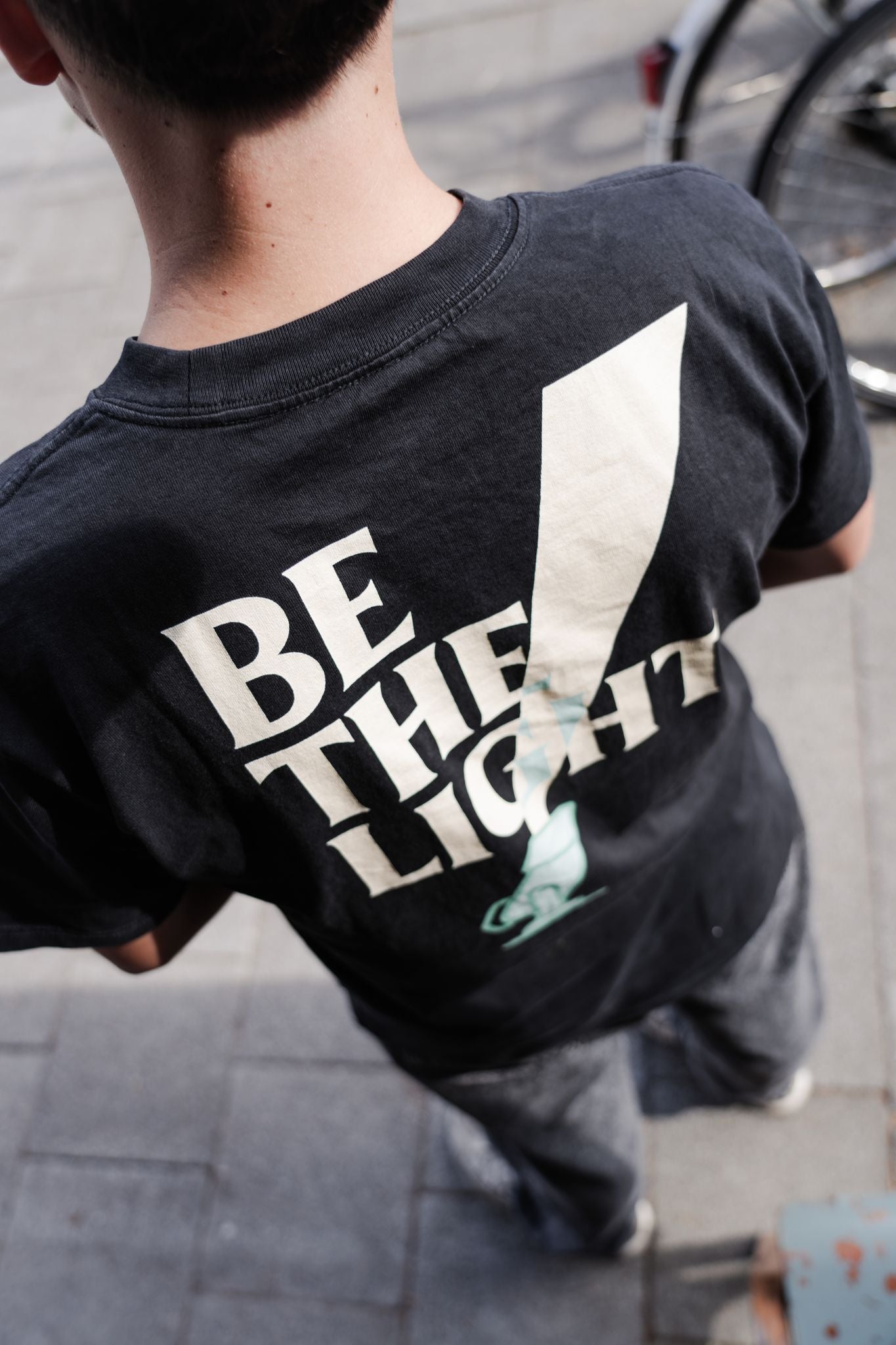 TRØBL Oversized T-shirt – Be the Light | Wees het licht | Streetwear