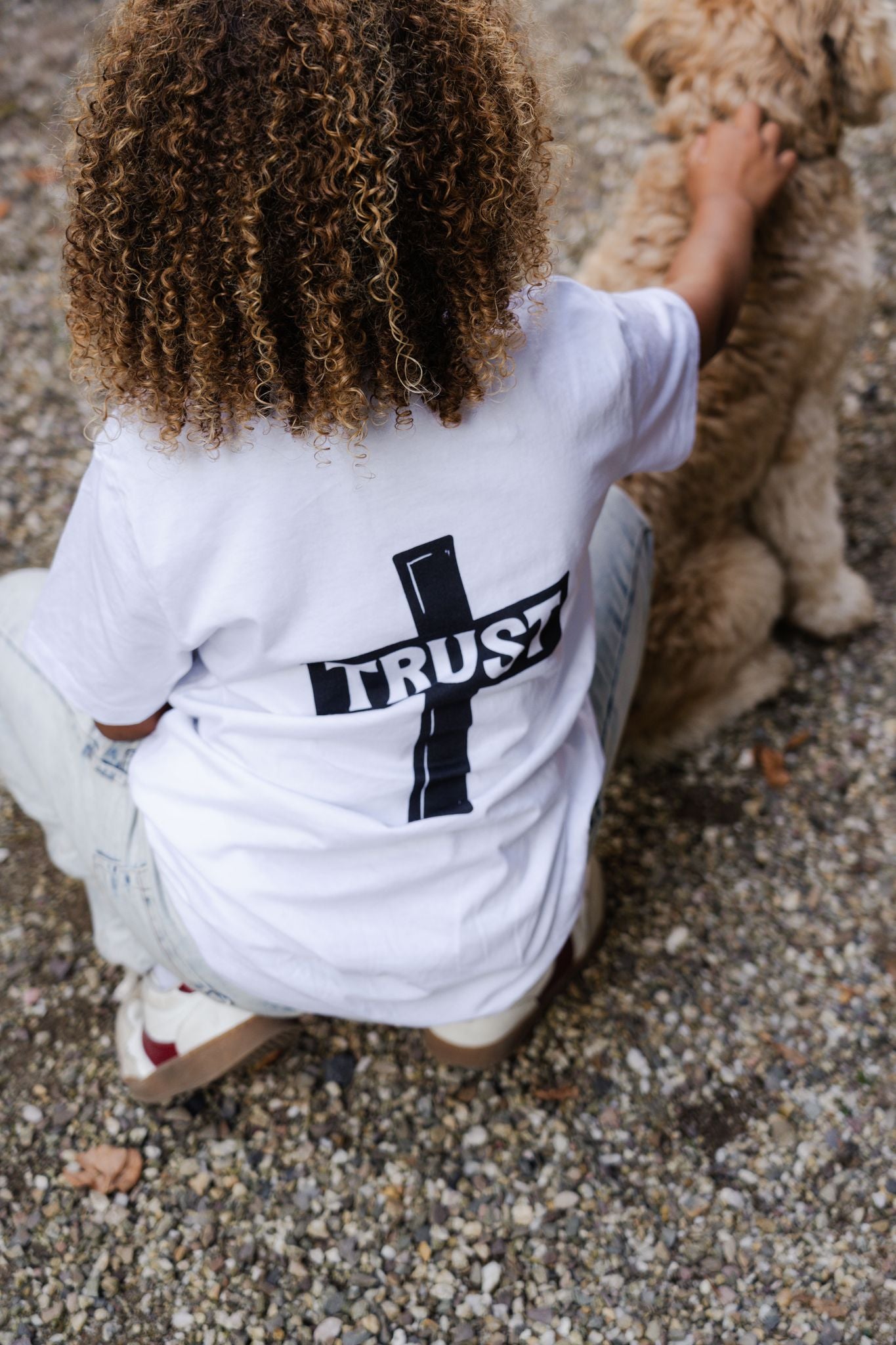Evertrue Kids T-shirt – Trust | Psalm 28:7 | Christelijke Kindermode