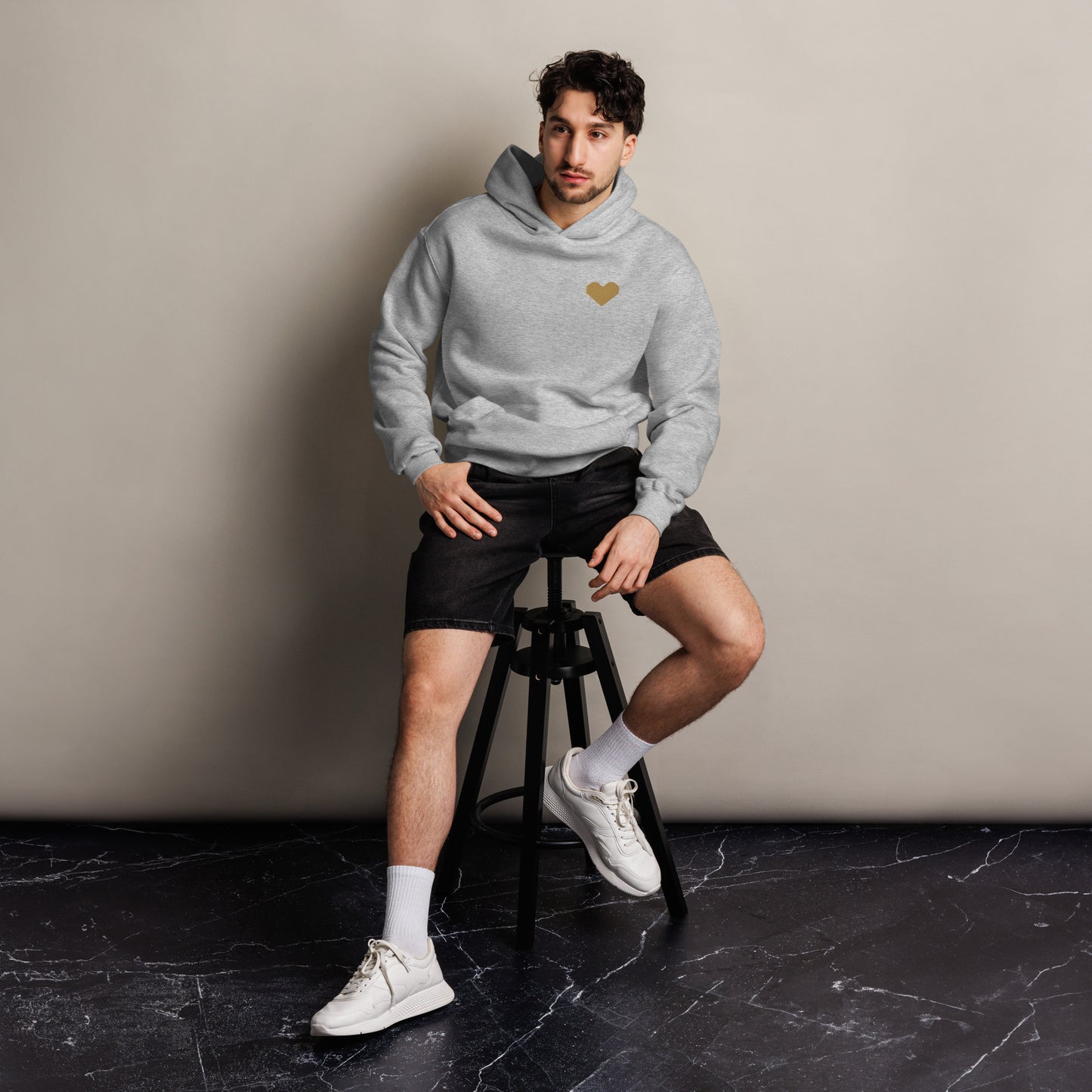 TRØBL Hoodie – Signature Heart | Oversized Unisex Streetwear