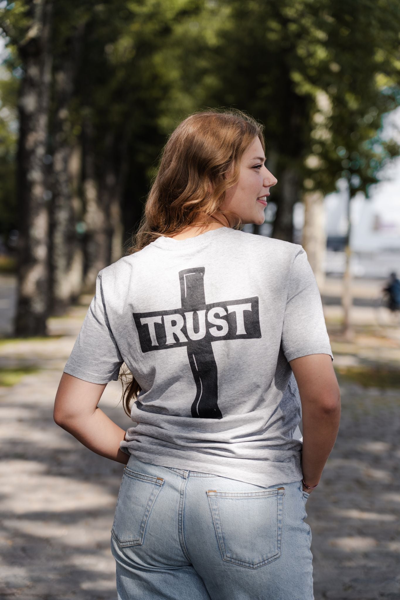 Evertrue T-shirt – Trust | Kruisvorm | Christelijke volwassenmode