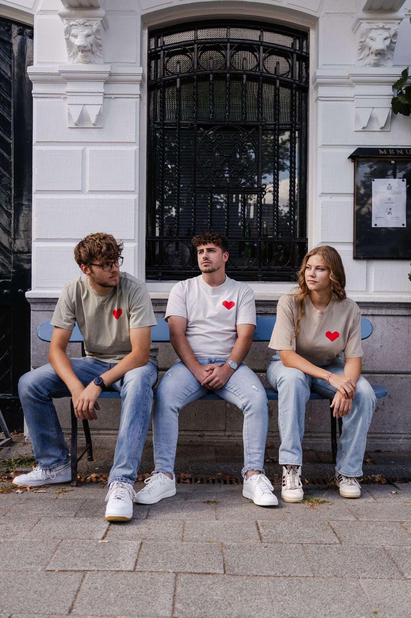 TRØBL Oversized T-shirt – In Touch | Streetwear| Michelangelo-Inspired