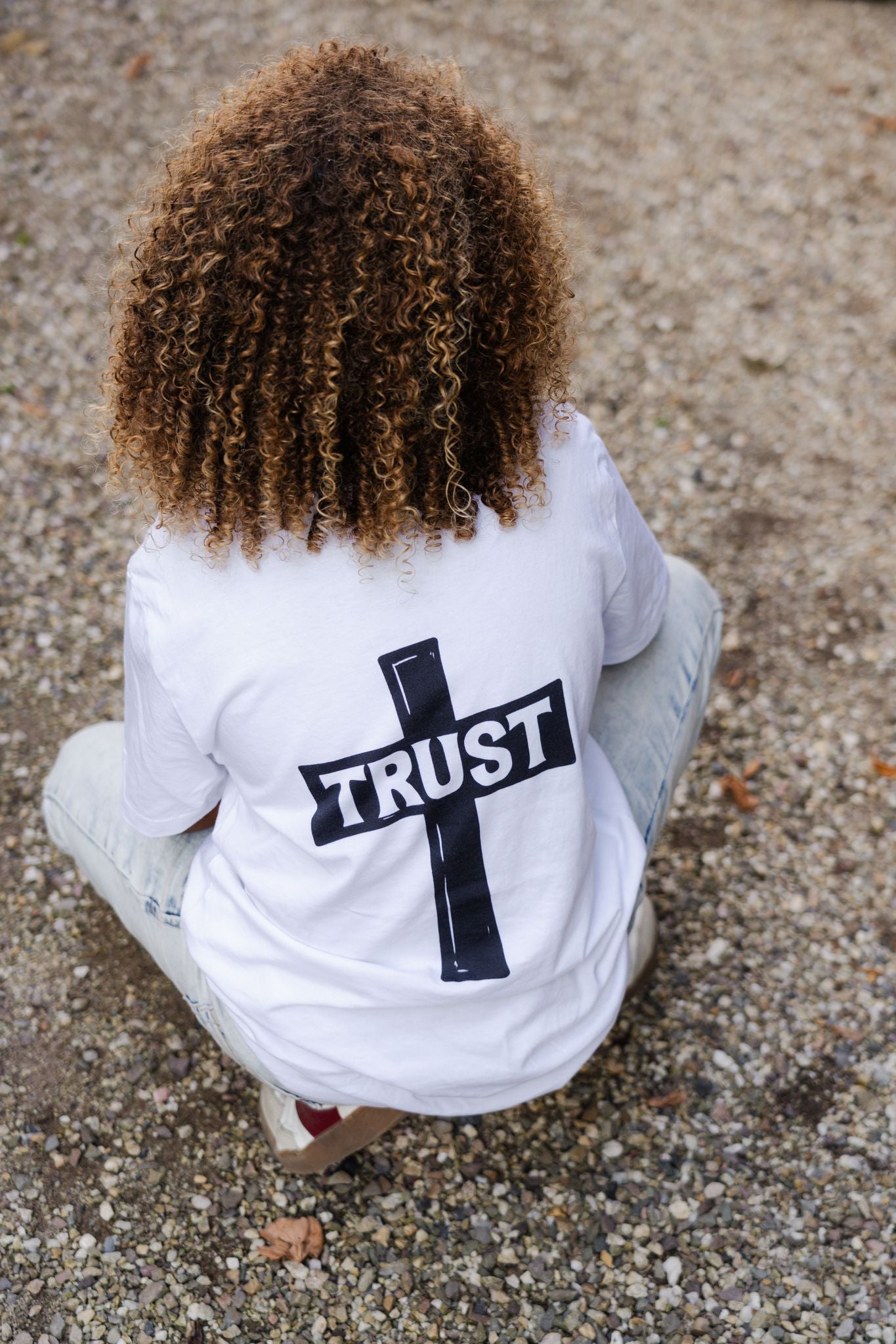 Evertrue Kids T-shirt – Trust | Psalm 28:7 | Christelijke Kindermode