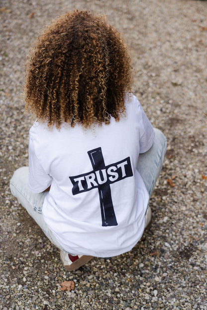 Evertrue Kids T-shirt – Trust | Psalm 28:7 | Christelijke Kindermode