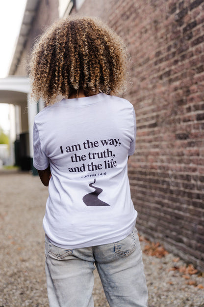 Evertrue Kids T-shirt – I Am the Way | Johannes 14:6 | Christelijke kindermode