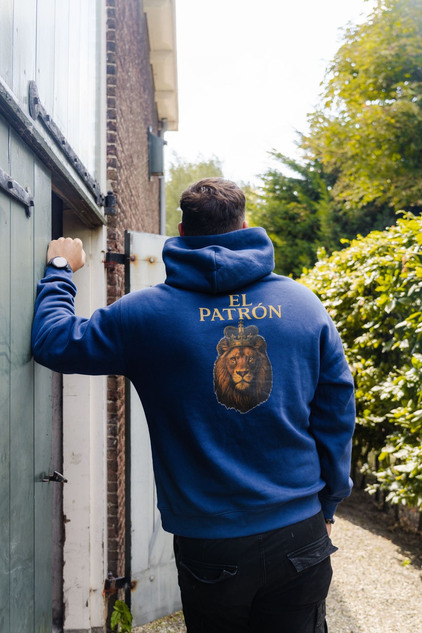 TRØBL Oversized Hoodie – El Patrón | Leeuw met Kroon | Streetwear