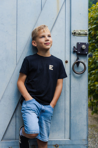 Evertrue Kids T-shirt – Brave Like David | 1 Samuël 17:45 | Christelijke kindermode