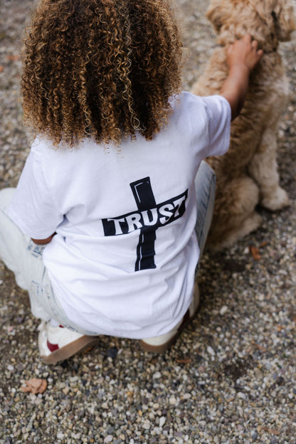 Evertrue Kids T-shirt – Trust | Psalm 28:7 | Christelijke Kindermode