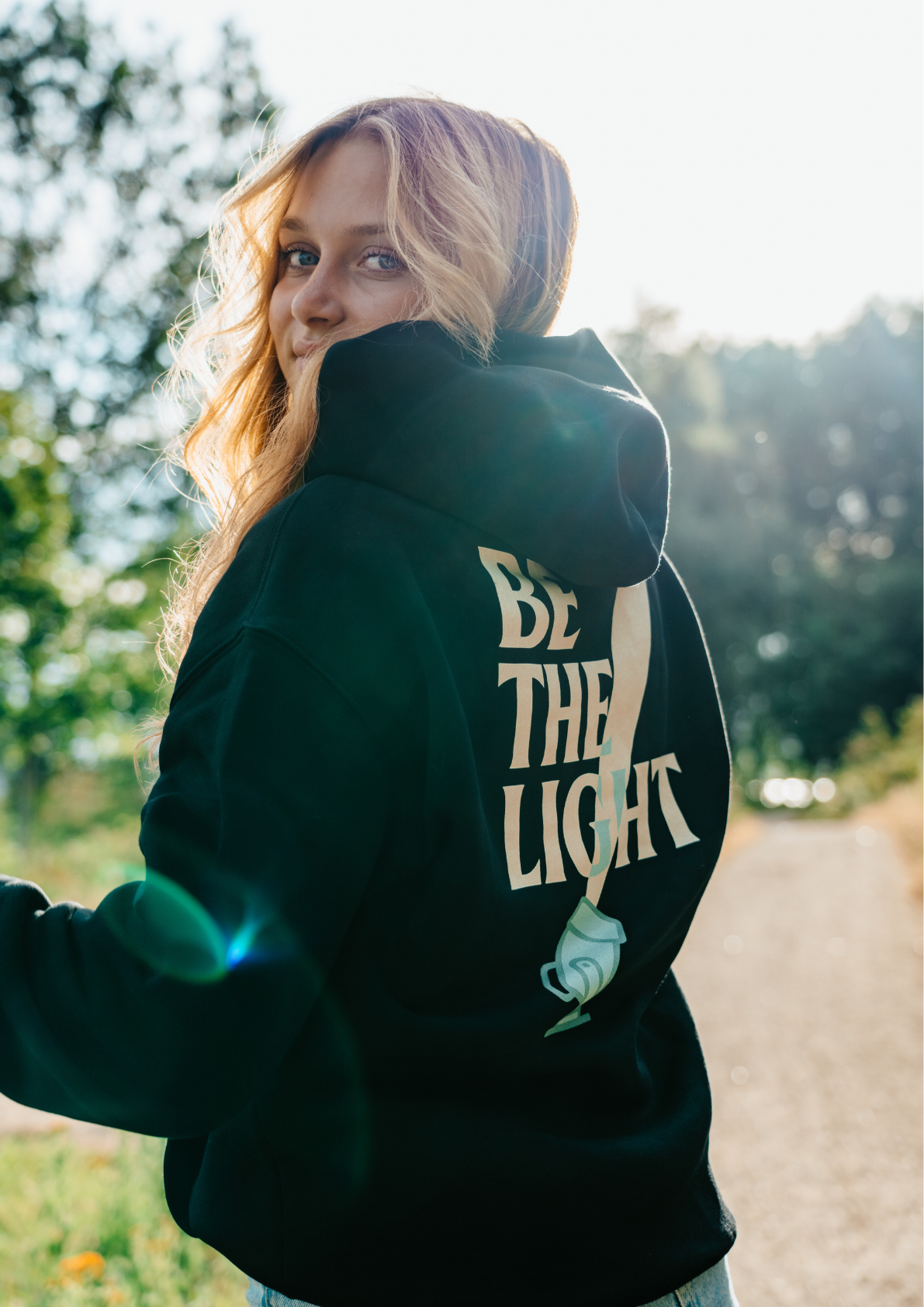 TRØBL Hoodie – “Be The Light” | Streetwear | Unisex