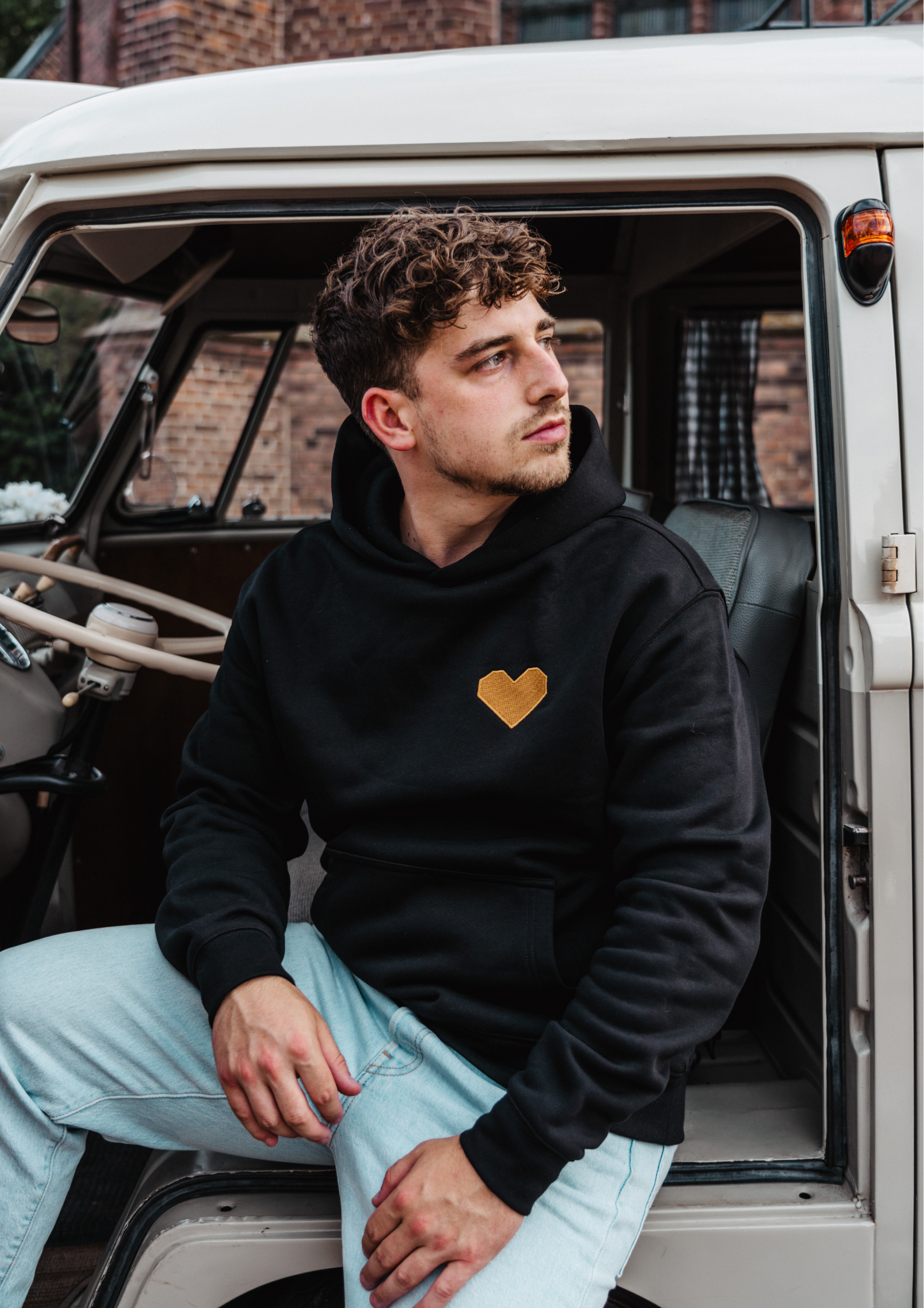 TRØBL Hoodie – Hartlogo | Geen Rugprint | Streetwear | Unisex