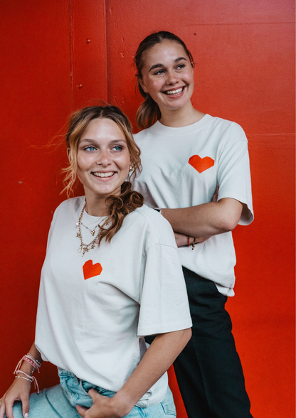 TRØBL Oversized T-shirt – In Touch | Streetwear| Michelangelo-Inspired