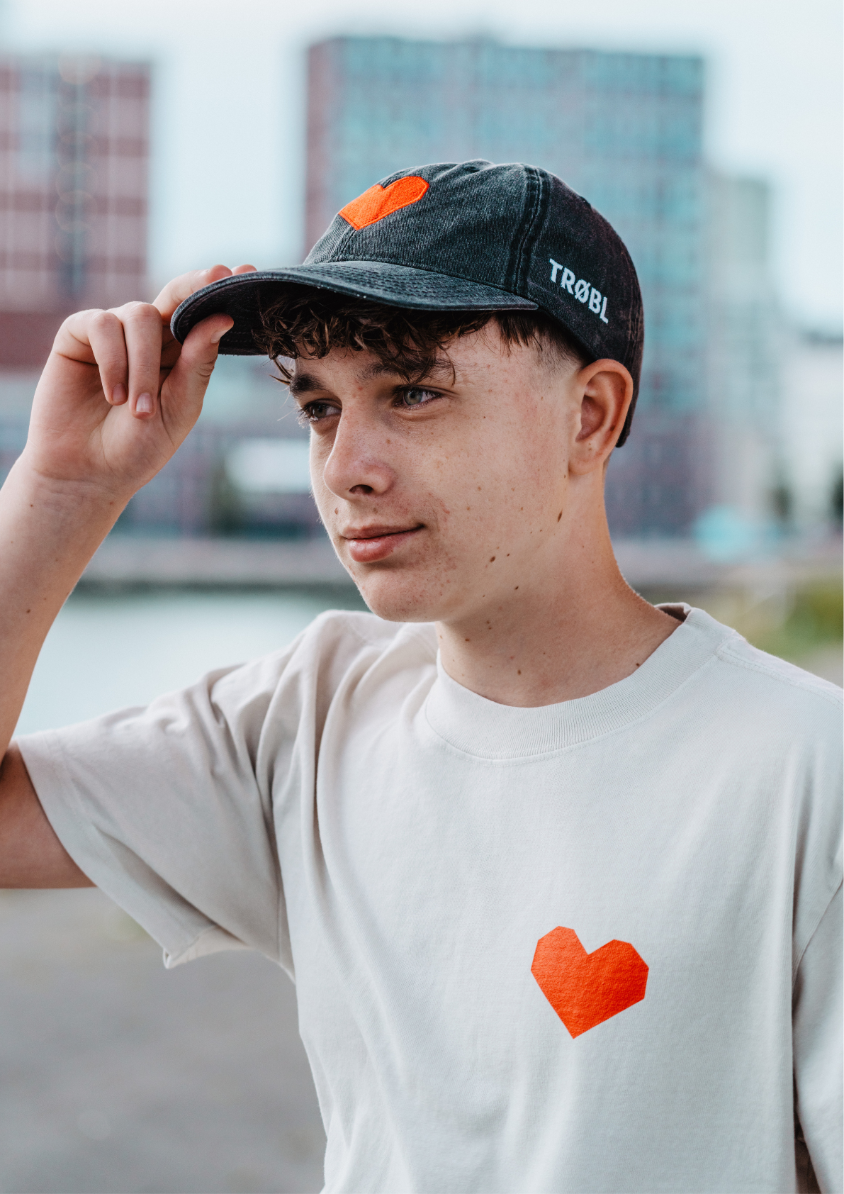 TRØBL Oversized T-shirt – “Bendigo al Señor” | Boxy Fit | Streetwear Unisex