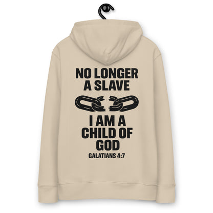 Productomschrijving Je bent geen slaaf meer. Je bent een kind van God. “Dus ben je geen slaaf meer, maar een kind. En als je kind bent, dan heeft God je ook erfgenaam gemaakt.” – Galaten 4:7 Identity over insecurity.Deze Evertrue Hoodie draagt de kern van wie je bent: gekozen, vrijgemaakt en geadopteerd door de Vader. 