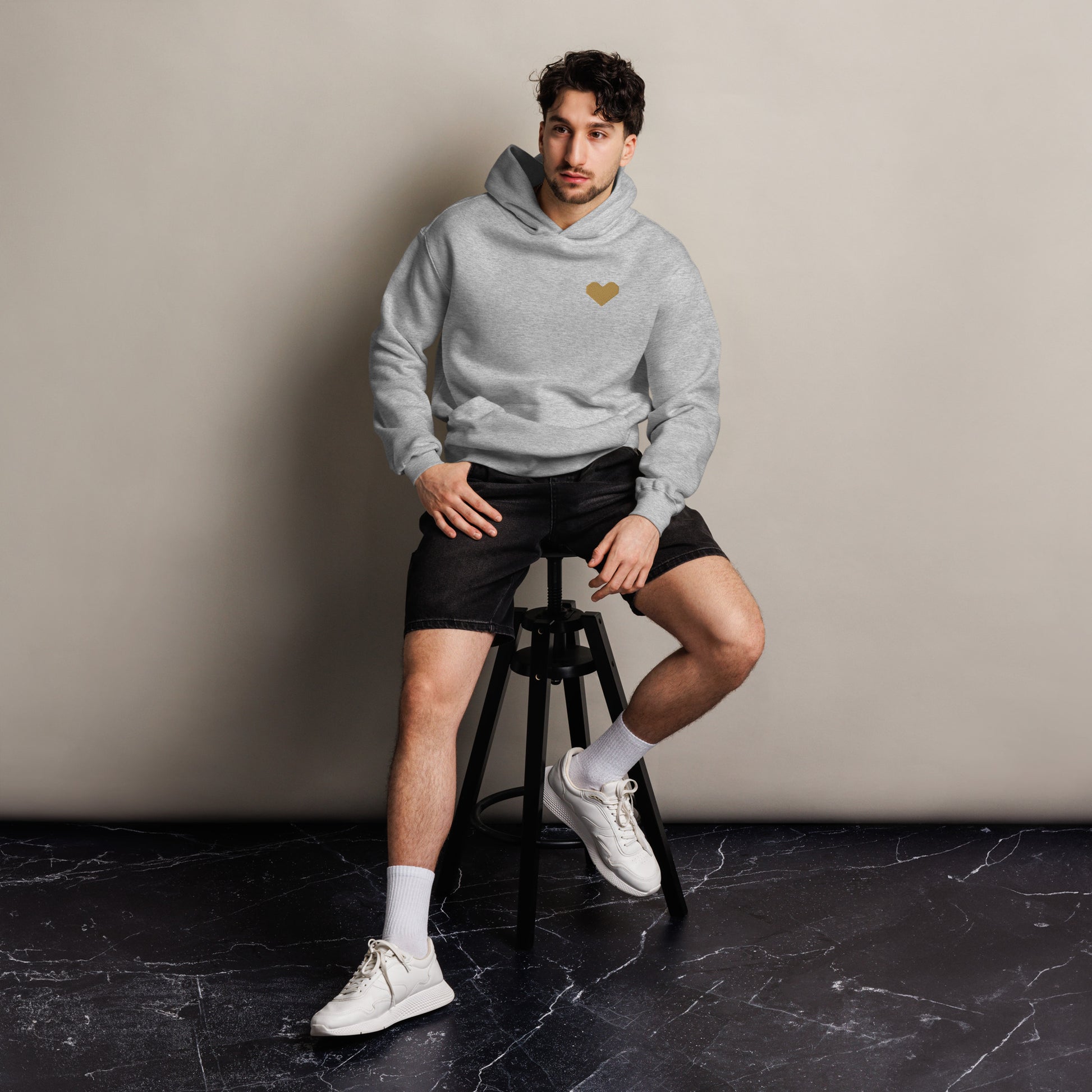 TRØBL Hoodie – Signature Heart | Oversized Unisex Streetwear